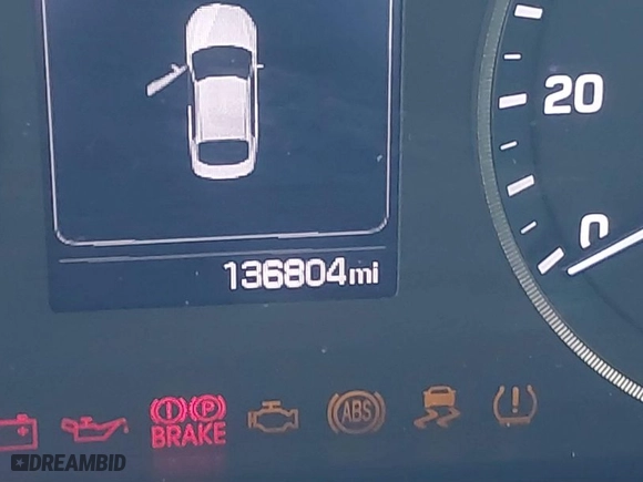 2016 Hyundai Sonata 2.4L SE with VIN 5NPE24AF6GH323234, listed as a IAAI auction lot 41369371 with 136,804 mi miles. Bid and sale history available at carsss.com. Image 15.