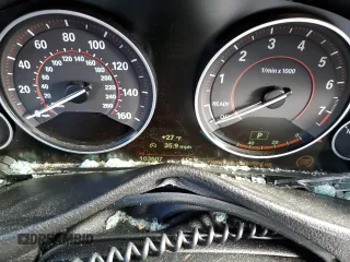 2015 BMW 4 Series 435i xDrive with VIN WBA4B3C50FGV48629, listed as a Copart auction lot 86322814 with 103,607 mi miles and Salvage Title. Bid and sale history available at DreamBid. Image 9.