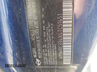 2004 MINI Hardtop z VIN WMWRC334X4TC51451, wystawiony jako Copart lot #61268235 z przebiegiem 149 750 mil mil oraz Szkoda całkowita • Salvage title. Historia ofert i sprzedaży dostępna na DreamBid. Obrazek 12.
