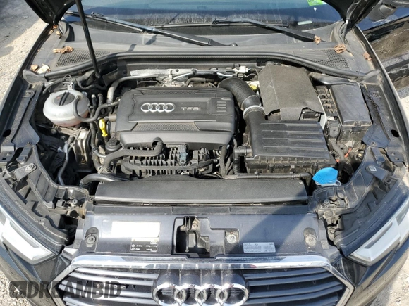 2017 Audi A3 Sedan Premium with VIN WAUB8GFF6H1007155, listed as a Copart auction lot 68872083 with 106,095 mi miles. Bid and sale history available at carsss.com. Image 11.