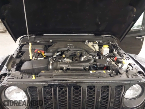 2021 Jeep Gladiator Rubicon with VIN 1C6JJTBGXML529108, listed as a IAAI auction lot 42139924 with 32,204 mi miles and . Bid and sale history available at DreamBid. Image 10.
