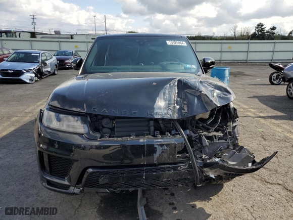 2019 Land Rover Range Rover Sport HSE with VIN SALWR2RV4KA842291, listed as a Copart auction lot 73925964 with 0 mi miles and Salvage Title. Bid and sale history available at carsss.com. Image 5.