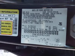 2017 Lincoln MKZ Hybrid Premiere with VIN 3LN6L5KU4HR614104, listed as a IAAI auction lot 41596582 with 188,969 mi miles. Bid and sale history available at carsss.com. Image 9.