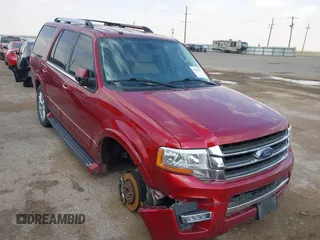 2016 Ford Expedition Limited with VIN 1FMJU1KT5GEF07362, listed as a IAAI auction lot 41647643 with 208,133 mi miles and . Bid and sale history available at DreamBid. Image 1.