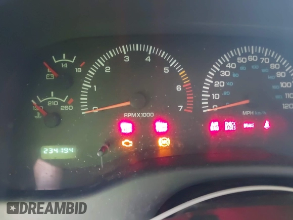 2000 Dodge Dakota Sport with VIN 1B7GG2AN7YS647799, listed as a IAAI auction lot 42147404 with 234,194 mi miles and . Bid and sale history available at carsss.com. Image 7.