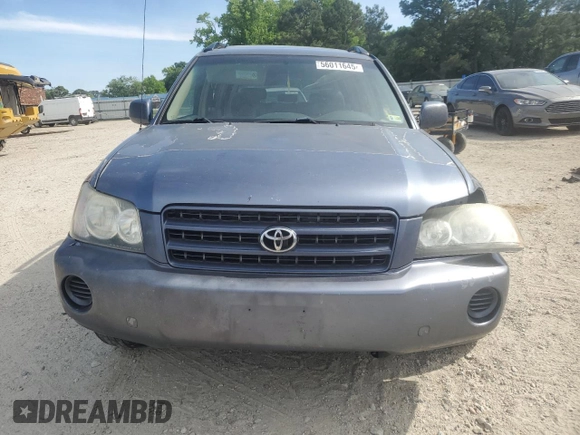 2003 Toyota Highlander z VIN JTEHF21A730104876, wystawiony jako Copart lot #56011645 z przebiegiem 176 829 mil mil oraz Czysty tytuł • Clean title. Historia ofert i sprzedaży dostępna na DreamBid. Obrazek 5.