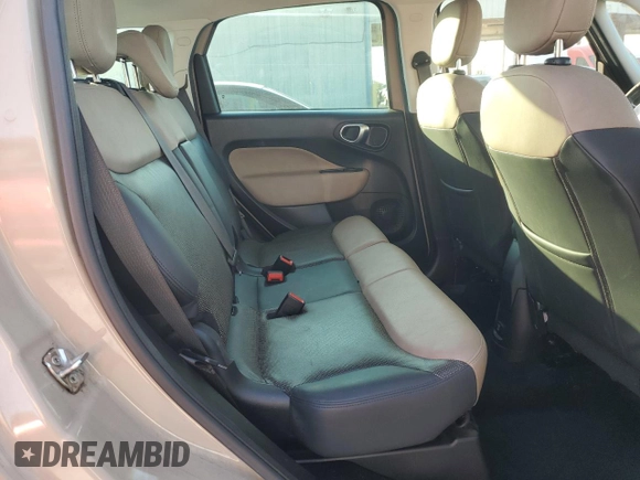 2017 FIAT 500L Lounge with VIN ZFBCFACH5HZ039602, listed as a Copart auction lot 43991785 with 120,918 mi miles and Salvage Title. Bid and sale history available at DreamBid. Image 10.