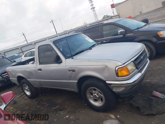 1996 Ford Ranger XL with VIN 1FTCR10A1TTA64228, listed as a IAAI auction lot 41944707 with 218,656 mi miles. Bid and sale history available at carsss.com. Image 13.