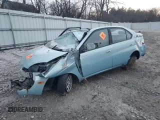 2002 Toyota Prius with VIN JT2BK18UX20065904, listed as a Copart auction lot 81973874 with 0 mi miles and Non Repairable. Bid and sale history available at carsss.com. Image 1.