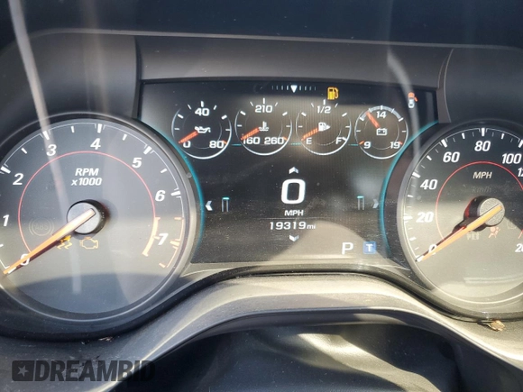 2016 Chevrolet Camaro 2SS with VIN 1G1FH1R78G0192988, listed as a Copart auction lot 88262535 with 19,319 mi miles and Salvage title. Bid and sale history available at DreamBid. Image 9.