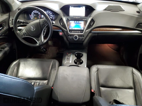 2017 Acura MDX Technology with VIN 5J8YD4H5XHL003031, listed as a Copart auction lot 60216405 with 114,184 mi miles and Non repairable. Bid and sale history available at DreamBid. Image 8.