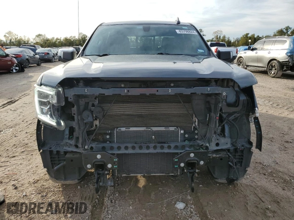 2022 GMC Sierra 1500 with VIN 1GTP8DET1NZ196163, listed as a Copart auction lot 83798824 with 74,828 mi miles and Salvage Title. Bid and sale history available at DreamBid. Image 5.