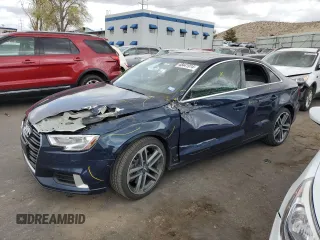 2019 Audi A3 Sedan Premium with VIN WAUBEGFF3KA113773, listed as a Copart auction lot 48441914 with 57,376 mi miles. Bid and sale history available at carsss.com. Image 1.