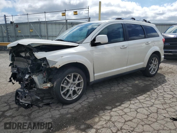 2013 Dodge Journey Crew with VIN 3C4PDCCG3DT643061, listed as a Copart auction lot 67518754 with 154,227 mi miles and Salvage title. Bid and sale history available at DreamBid. Image 1.