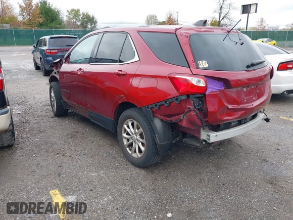 2018 Chevrolet Equinox LT with VIN 2GNAXSEV1J6275005, listed as a IAAI auction lot 40781380 with 112,664 mi miles. Bid and sale history available at carsss.com. Image 3.