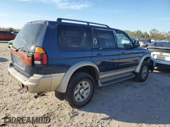 2001 Mitsubishi Montero Sport XLS with VIN JA4LS31H41P046771, listed as a Copart auction lot 82642284 with 178,969 mi miles and Salvage Title. Bid and sale history available at carsss.com. Image 3.
