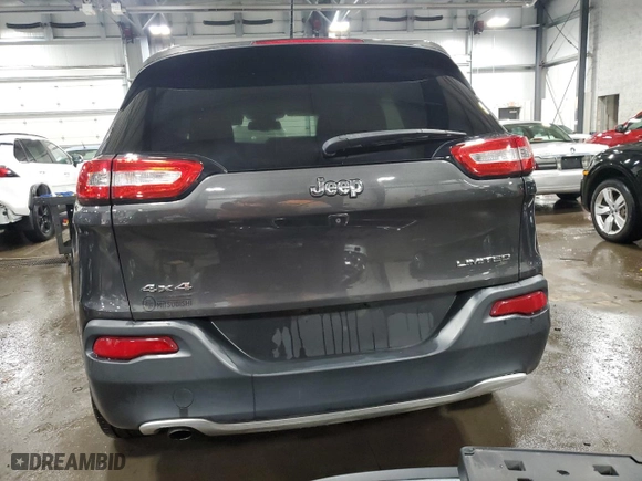 2014 Jeep Cherokee Limited with VIN 1C4PJMDB9EW303118, listed as a Copart auction lot 88061925 with 126,388 mi miles and Salvage Title. Bid and sale history available at carsss.com. Image 6.