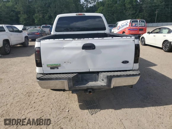 2009 Ford F-250 XL with VIN 1FTSW21R19EB22852, listed as a Copart auction lot 60052435 with 147,095 mi miles and Salvage title. Bid and sale history available at DreamBid. Image 6.