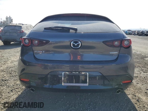 2024 Mazda 3 S Preferred with VIN JM1BPALM6R1650726, listed as a Copart auction lot 88949155 with 26,405 mi miles and Salvage title. Bid and sale history available at DreamBid. Image 6.