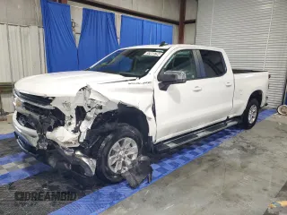 2024 Chevrolet Silverado 1500 LT with VIN 1GCPACEK3RZ177447, listed as a Copart auction lot 37660794 with 1,692 mi miles and Non Repairable. Bid and sale history available at DreamBid. Image 1.