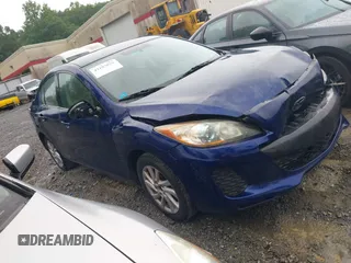 2012 Mazda 3 i Touring z VIN JM1BL1V89C1612894, wystawiony jako IAAI lot #42193855 z przebiegiem 139 496 mil mil oraz . Historia ofert i sprzedaży dostępna na DreamBid. Obrazek 1.