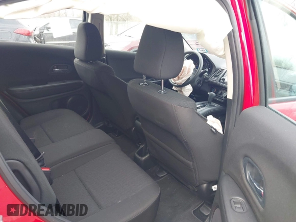 2016 Honda HR-V LX with VIN 3CZRU6H3XGM739696, listed as a IAAI auction lot 41698167 with 31,886 mi miles. Bid and sale history available at carsss.com. Image 8.