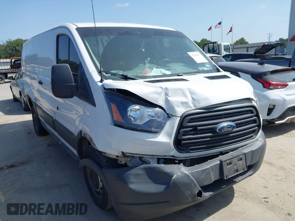 2018 Ford Transit with VIN 1FTYE1ZM0JKA43498, listed as a IAAI auction lot 42514847 with 131,539 mi miles and . Bid and sale history available at DreamBid. Image 1.