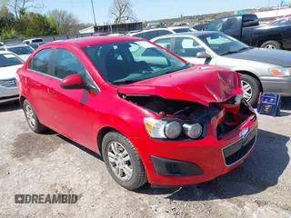 2013 Chevrolet Sonic LT with VIN 1G1JC5SH4D4218557, listed as a IAAI auction lot 41996710 with 159,962 mi miles and . Bid and sale history available at DreamBid. Image 1.