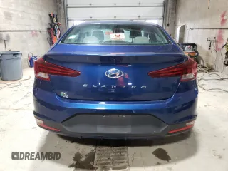2019 Hyundai Elantra SE with VIN 5NPD74LF0KH482902, listed as a Copart auction lot 54088415 with 63,592 mi miles and Clean Title. Bid and sale history available at DreamBid. Image 6.