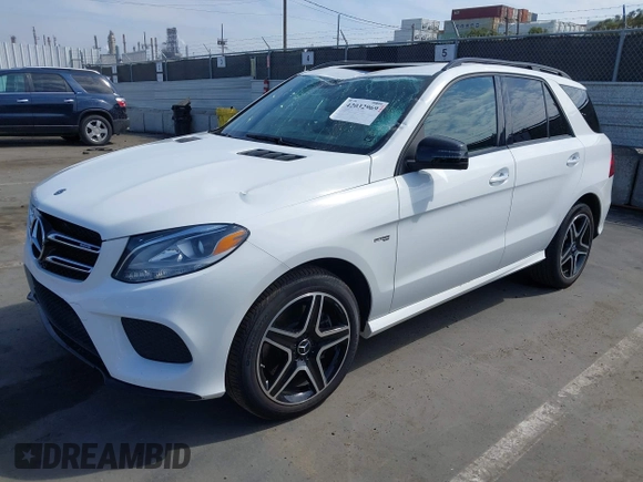 2018 Mercedes-Benz GLE 43 AMG with VIN 4JGDA6EB4JB019258, listed as a IAAI auction lot 42032969 with 123,163 mi miles and . Bid and sale history available at DreamBid. Image 2.