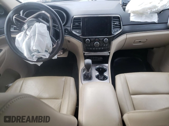 2021 Jeep Grand Cherokee Limited with VIN 1C4RJEBG1MC571318, listed as a Copart auction lot 80360894 with 66,976 mi miles and Salvage title. Bid and sale history available at DreamBid. Image 8.