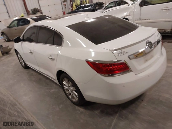 2012 Buick LaCrosse Premium 1 with VIN 1G4GD5ER4CF155199, listed as a IAAI auction lot 41892309 with NaN miles. Bid and sale history available at carsss.com. Image 3.