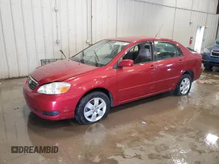2007 Toyota Corolla CE with VIN 2T1BR32E47C837374, listed as a Copart auction lot 53979425 with 93,785 mi miles and Non Repairable. Bid and sale history available at carsss.com. Image 1.