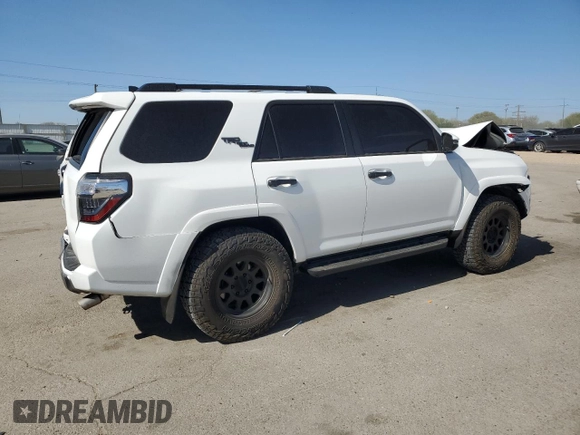 2023 Toyota 4Runner TRD Off Road Premium with VIN JTERU5JR6P6089162, listed as a Copart auction lot 54236285 with 32,158 mi miles and Salvage title. Bid and sale history available at DreamBid. Image 3.