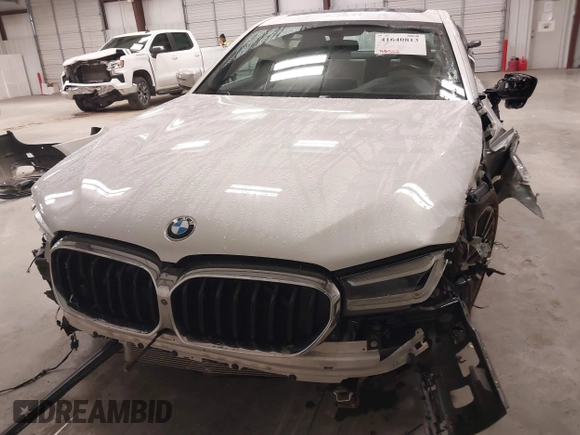 2021 BMW 5 Series 530i with VIN WBA53BH06MCG96915, listed as a IAAI auction lot 41640813 with 50,562 mi miles and . Bid and sale history available at DreamBid. Image 20.