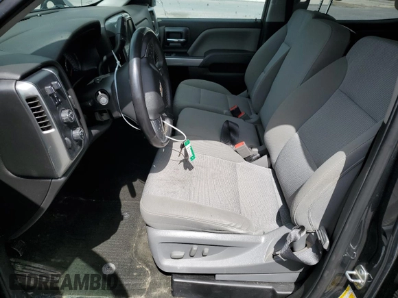 2018 Chevrolet Silverado 1500 LT with VIN 1GCUKREC4JF150646, listed as a Copart auction lot 52700405 with Not Provided miles and Salvage Title. Bid and sale history available at DreamBid. Image 7.