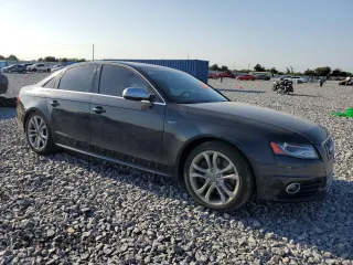 2012 Audi S4 Premium Plus with VIN WAUBGAFL2CA073992, listed as a Copart auction lot 53478355 with 116,406 mi miles and Salvage Title. Bid and sale history available at carsss.com. Image 4.