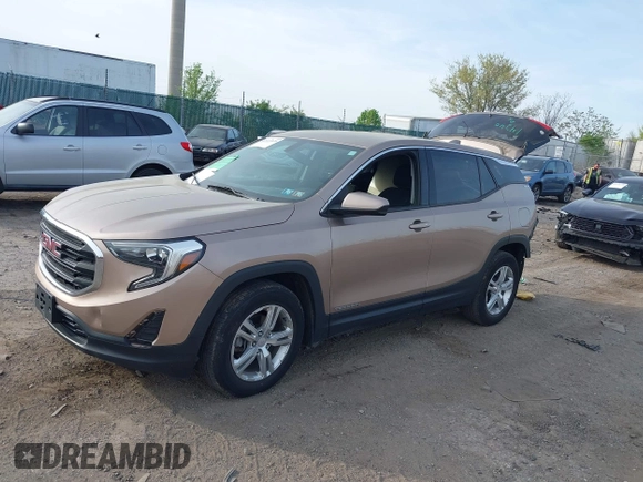 2019 GMC Terrain SLE with VIN 3GKALMEVXKL128523, listed as a IAAI auction lot 42119126 with 82,569 mi miles and . Bid and sale history available at DreamBid. Image 18.