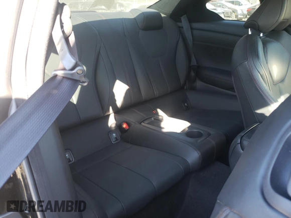 2022 Infiniti Q60 Red Sport 400 with VIN JN1FV7LL3NM680313, listed as a Copart auction lot 40974084 with 17,527 mi miles and . Bid and sale history available at DreamBid. Image 10.