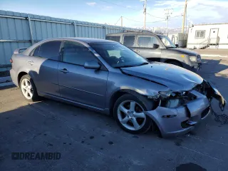 2007 Mazda 6 i Sport VE with VIN 1YVHP84C875M13910, listed as a Copart auction lot 81623284 with 131,365 mi miles and Salvage Title. Bid and sale history available at DreamBid. Image 4.