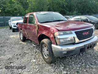 2010 GMC Canyon SLE1 with VIN 1GTJTCDE2A8100462, listed as a Copart auction lot 66986244 with 83,072 mi miles and Salvage Title. Bid and sale history available at carsss.com. Image 10.