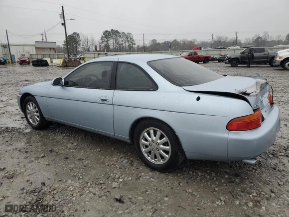 1995 Lexus SC 400 with VIN JT8UZ30CXS0039926, listed as a Copart auction lot 89373825 with 252,843 mi miles and Salvage Title. Bid and sale history available at carsss.com. Image 2.