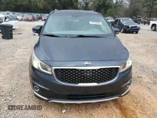 2016 Kia Sedona SX-L with VIN KNDME5C12G6118059, listed as a Copart auction lot 47723945 with 177,391 mi miles and Salvage Title. Bid and sale history available at carsss.com. Image 5.