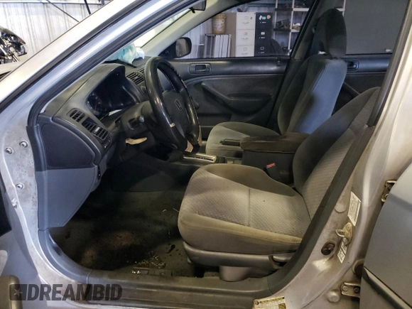 2004 Honda Civic VP with VIN 2HGES163X4H532799, listed as a Copart auction lot 41648295 with 294,575 mi miles and Salvage Title. Bid and sale history available at DreamBid. Image 7.