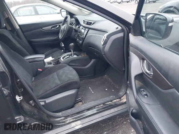 2014 Nissan Rogue SV with VIN 5N1AT2MV7EC863411, listed as a IAAI auction lot 41099324 with 163,763 mi miles. Bid and sale history available at carsss.com. Image 5.