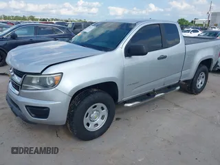 2018 Chevrolet Colorado 2WD Work Truck with VIN 1GCHSBEA2J1297195, listed as a IAAI auction lot 42384977 with 127,015 mi miles and . Bid and sale history available at DreamBid. Image 2.