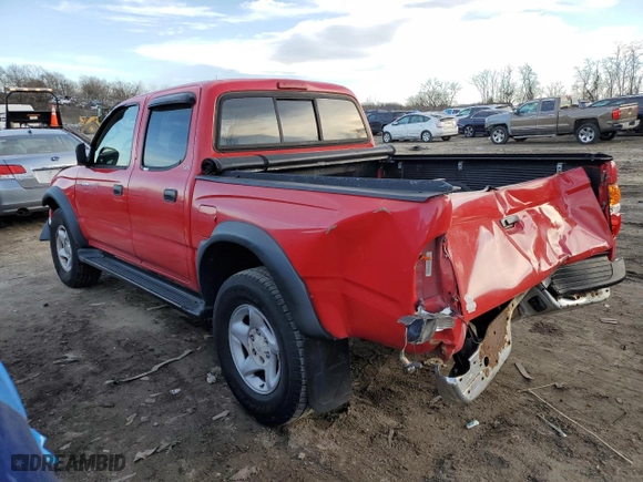 2004 Toyota Tacoma PreRunner with VIN 5TEGN92N44Z350136, listed as a Copart auction lot 46516755 with NaN miles and Salvage Title. Bid and sale history available at carsss.com. Image 2.