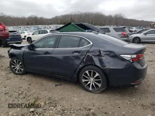 2016 Acura TLX V6 Tech with VIN 19UUB2F54GA009817, listed as a Copart auction lot 47186925 with 0 mi miles and Salvage Title. Bid and sale history available at carsss.com. Image 2.