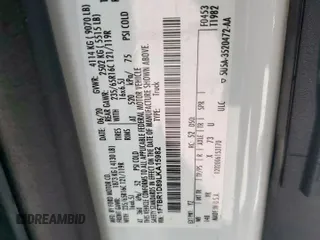 2020 Ford Transit z VIN 1FTBR1D89LKA15982, wystawiony jako Copart lot #52732815 z przebiegiem 70 683 mil mil oraz Szkoda całkowita • Salvage title. Historia ofert i sprzedaży dostępna na DreamBid. Obrazek 13.