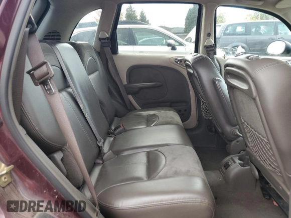 2002 Chrysler PT Cruiser Limited with VIN 3C8FY68B12T278275, listed as a Copart auction lot 76911554 with 215,461 mi miles and Salvage Title. Bid and sale history available at DreamBid. Image 10.